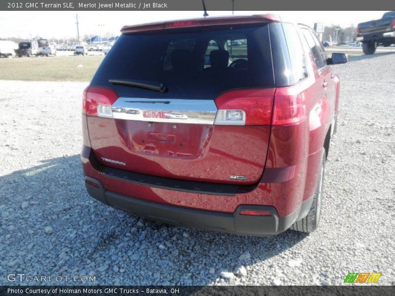 Merlot Jewel Metallic / Jet Black 2012 GMC Terrain SLE
