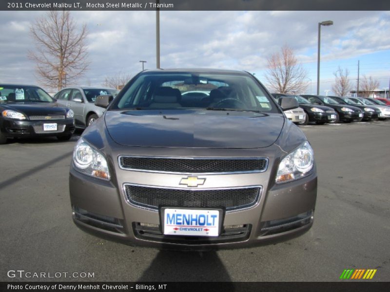 Mocha Steel Metallic / Titanium 2011 Chevrolet Malibu LT