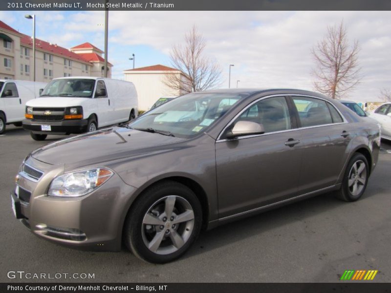 Mocha Steel Metallic / Titanium 2011 Chevrolet Malibu LT