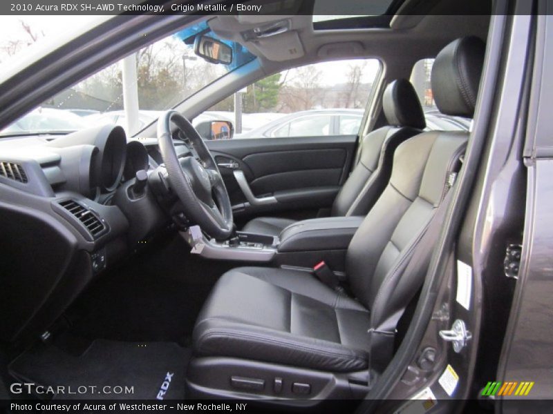 Grigio Metallic / Ebony 2010 Acura RDX SH-AWD Technology