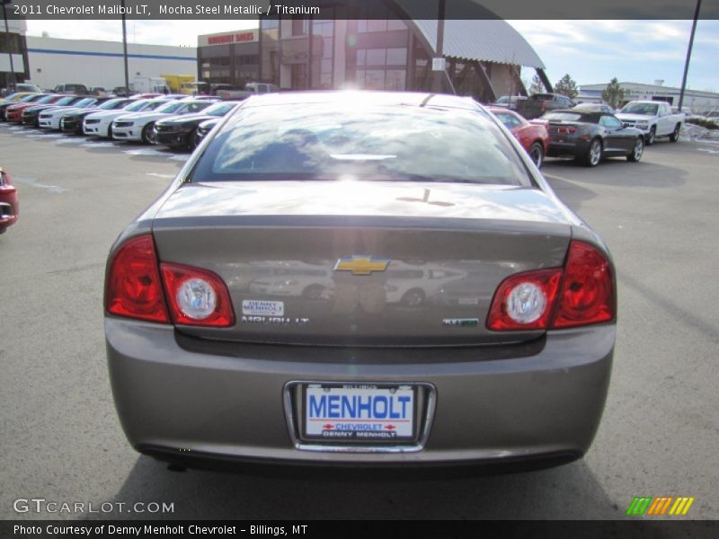 Mocha Steel Metallic / Titanium 2011 Chevrolet Malibu LT