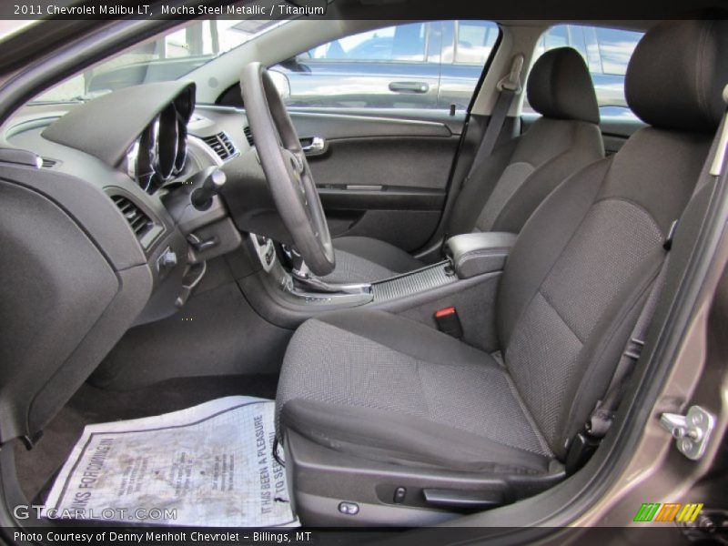 Mocha Steel Metallic / Titanium 2011 Chevrolet Malibu LT