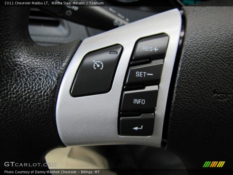 Mocha Steel Metallic / Titanium 2011 Chevrolet Malibu LT