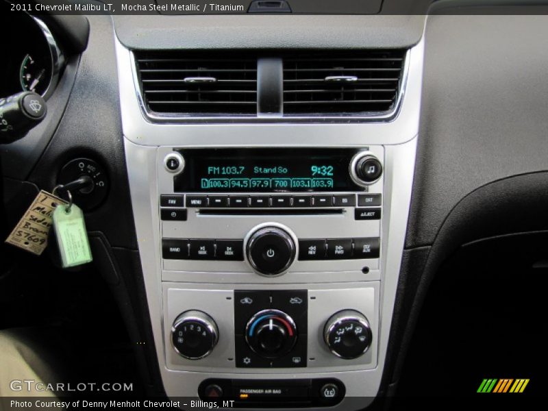 Mocha Steel Metallic / Titanium 2011 Chevrolet Malibu LT