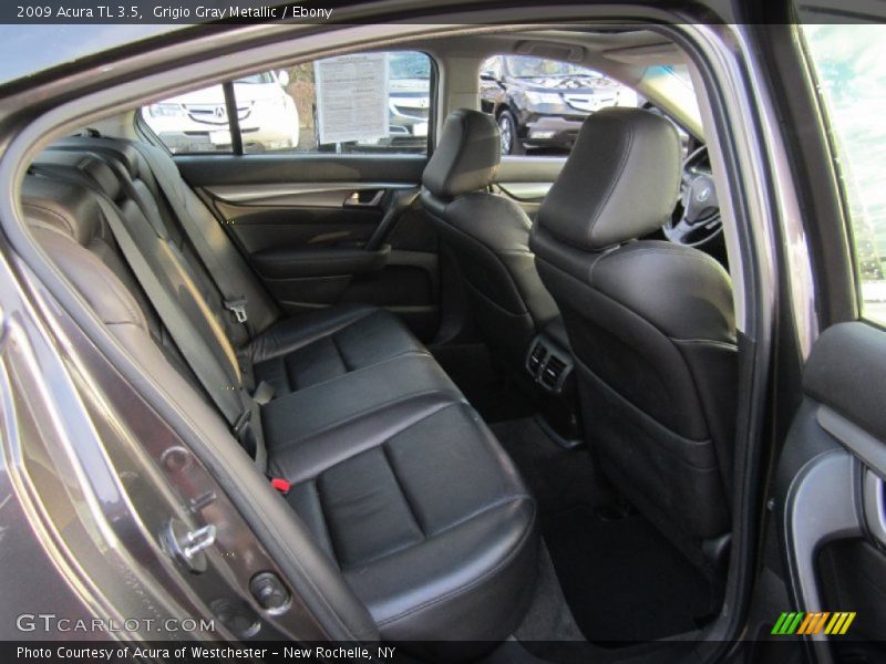 Grigio Gray Metallic / Ebony 2009 Acura TL 3.5