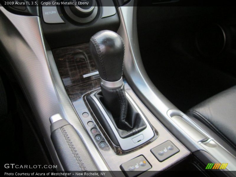 Grigio Gray Metallic / Ebony 2009 Acura TL 3.5