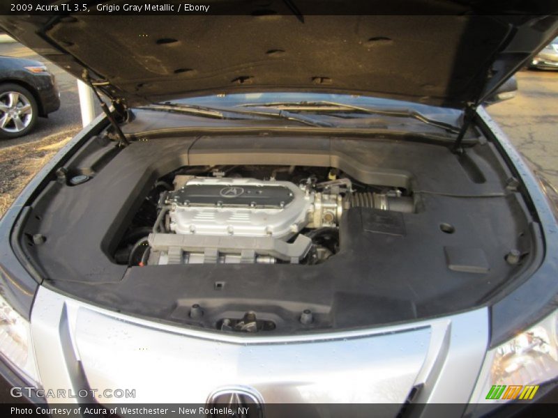 Grigio Gray Metallic / Ebony 2009 Acura TL 3.5