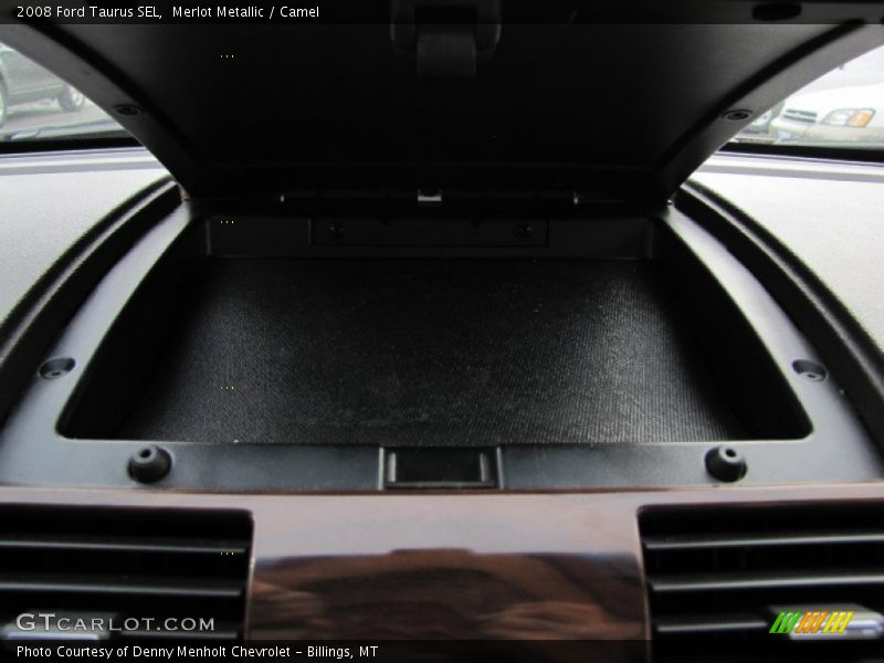 Merlot Metallic / Camel 2008 Ford Taurus SEL