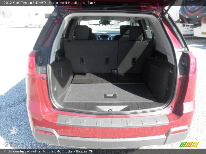 Merlot Jewel Metallic / Jet Black 2012 GMC Terrain SLE AWD