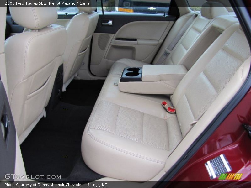 Merlot Metallic / Camel 2008 Ford Taurus SEL