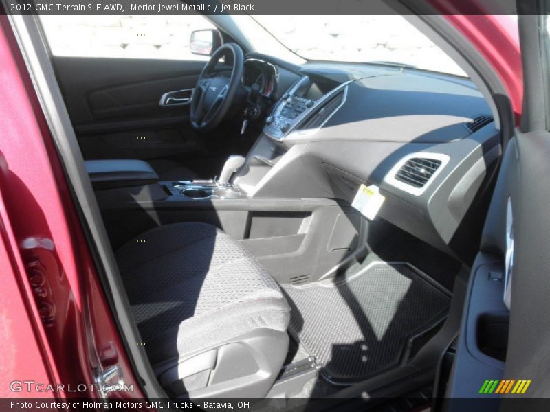 Merlot Jewel Metallic / Jet Black 2012 GMC Terrain SLE AWD