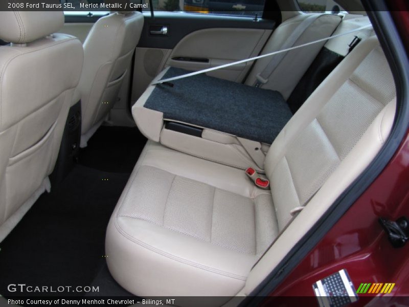 Merlot Metallic / Camel 2008 Ford Taurus SEL