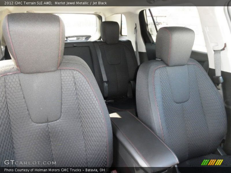 Merlot Jewel Metallic / Jet Black 2012 GMC Terrain SLE AWD