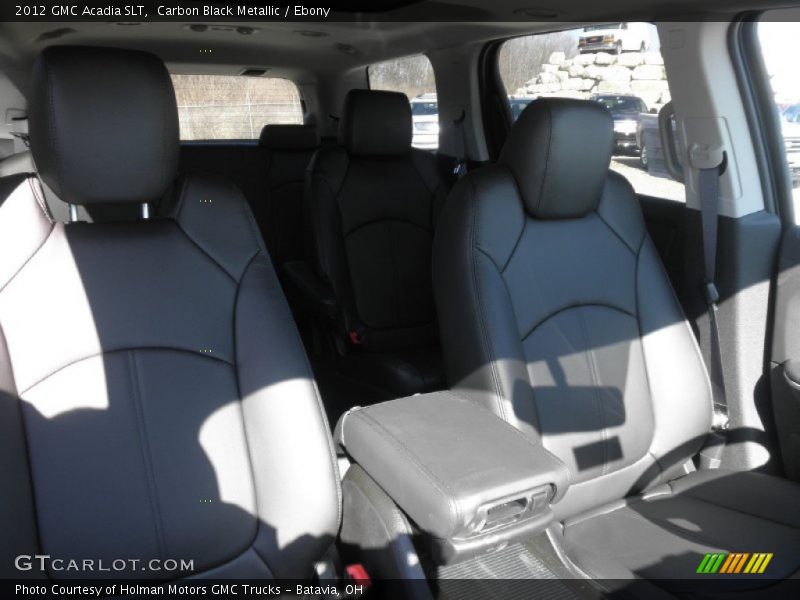 Carbon Black Metallic / Ebony 2012 GMC Acadia SLT