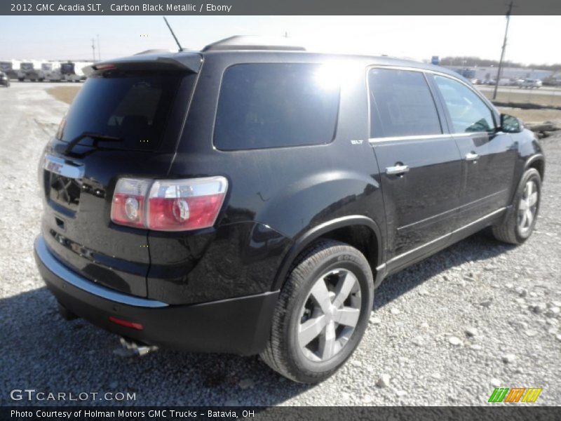 Carbon Black Metallic / Ebony 2012 GMC Acadia SLT