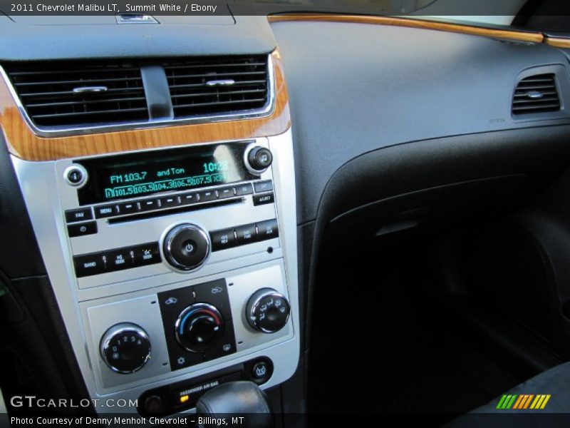 Summit White / Ebony 2011 Chevrolet Malibu LT