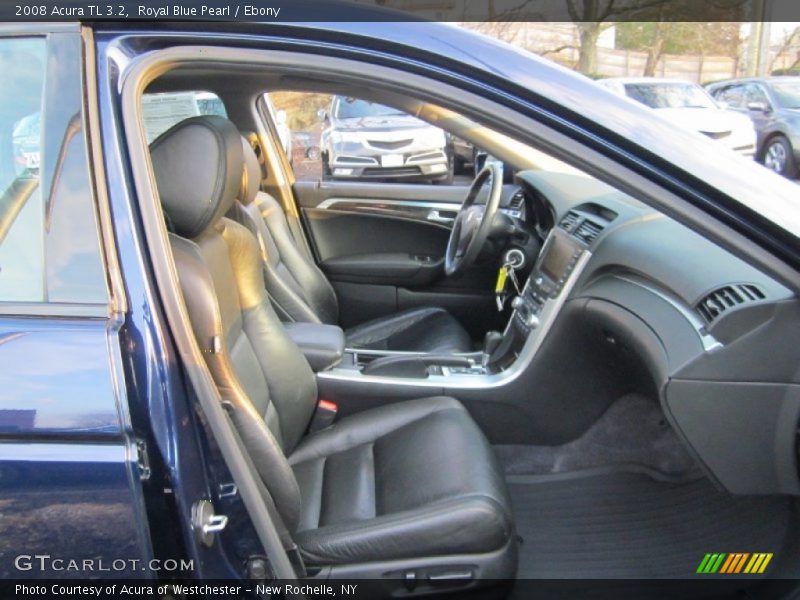 Royal Blue Pearl / Ebony 2008 Acura TL 3.2