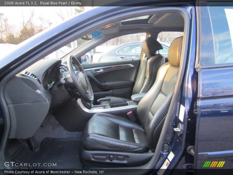 Royal Blue Pearl / Ebony 2008 Acura TL 3.2