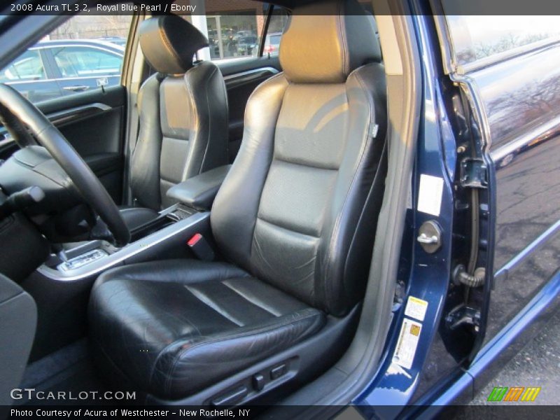 Royal Blue Pearl / Ebony 2008 Acura TL 3.2