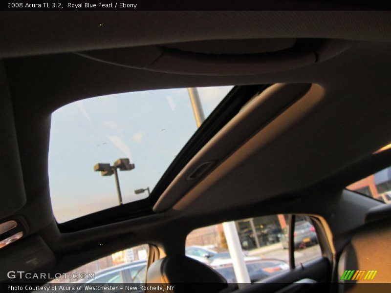 Royal Blue Pearl / Ebony 2008 Acura TL 3.2