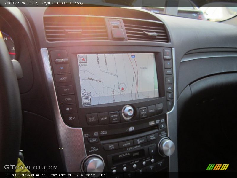 Royal Blue Pearl / Ebony 2008 Acura TL 3.2