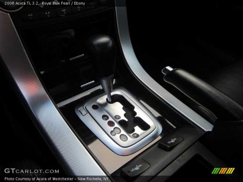 Royal Blue Pearl / Ebony 2008 Acura TL 3.2