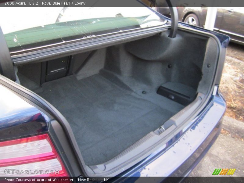 Royal Blue Pearl / Ebony 2008 Acura TL 3.2