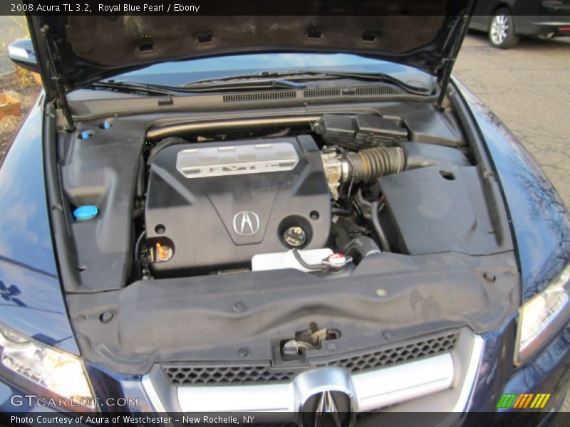 Royal Blue Pearl / Ebony 2008 Acura TL 3.2