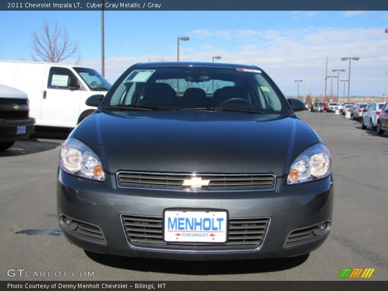 Cyber Gray Metallic / Gray 2011 Chevrolet Impala LT