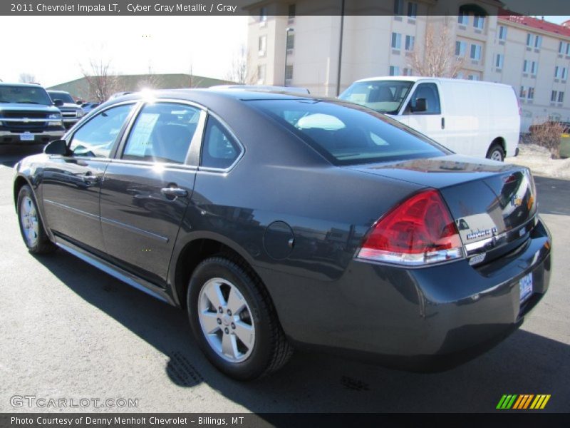 Cyber Gray Metallic / Gray 2011 Chevrolet Impala LT