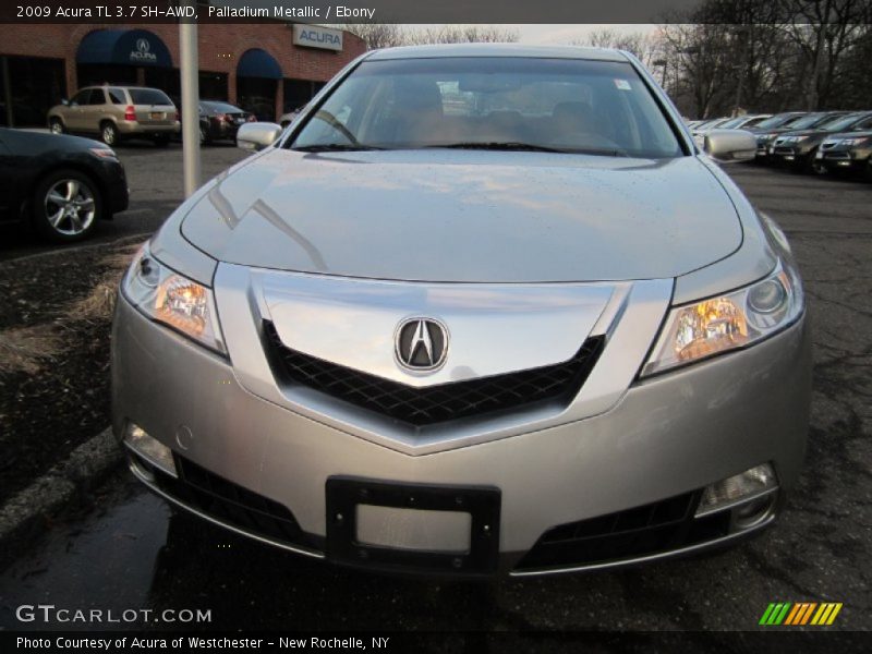 Palladium Metallic / Ebony 2009 Acura TL 3.7 SH-AWD