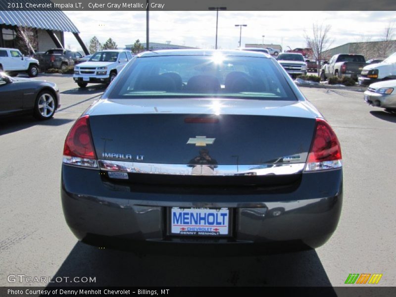 Cyber Gray Metallic / Gray 2011 Chevrolet Impala LT