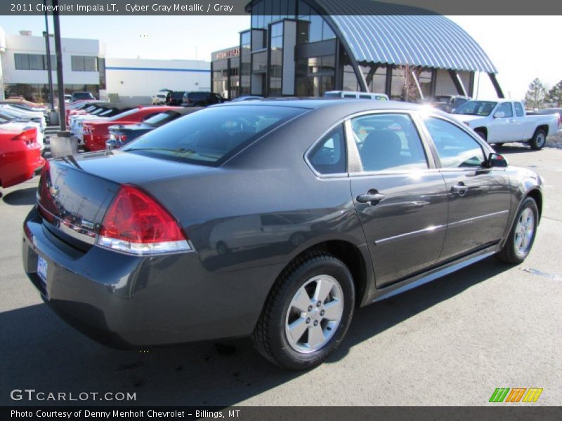 Cyber Gray Metallic / Gray 2011 Chevrolet Impala LT
