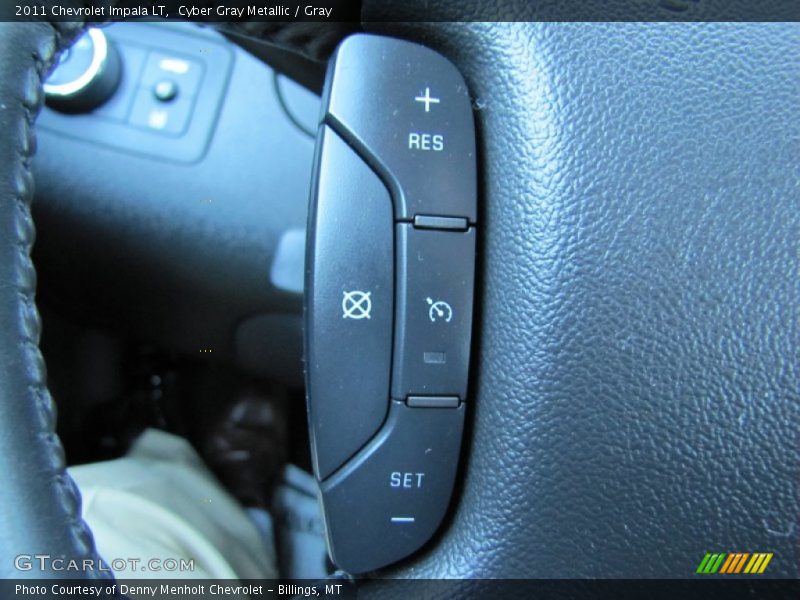 Cyber Gray Metallic / Gray 2011 Chevrolet Impala LT