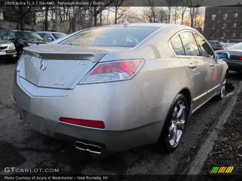 Palladium Metallic / Ebony 2009 Acura TL 3.7 SH-AWD