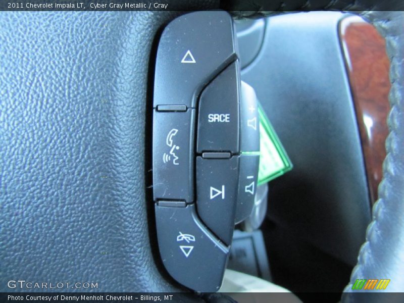 Cyber Gray Metallic / Gray 2011 Chevrolet Impala LT