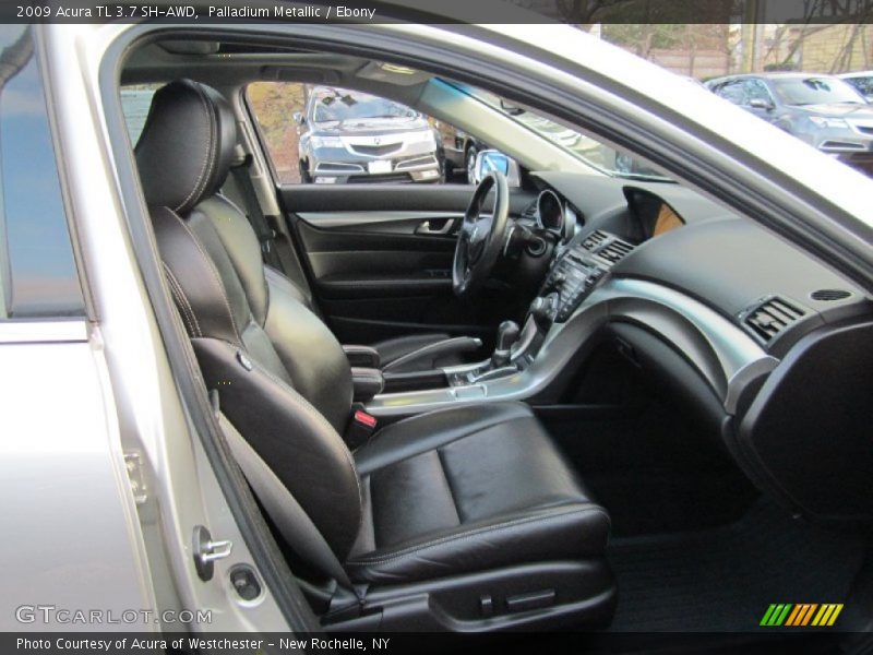 Palladium Metallic / Ebony 2009 Acura TL 3.7 SH-AWD