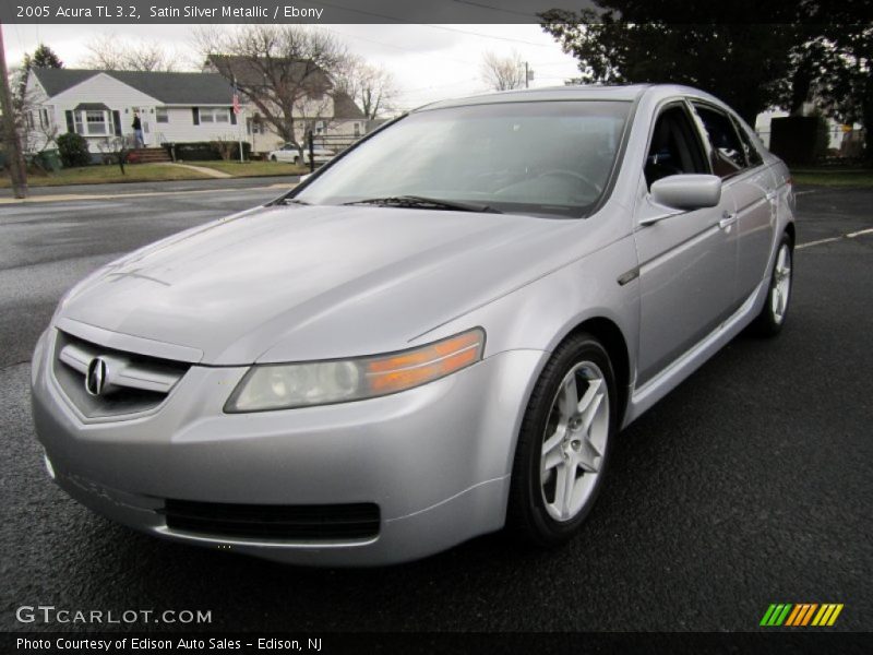 Satin Silver Metallic / Ebony 2005 Acura TL 3.2