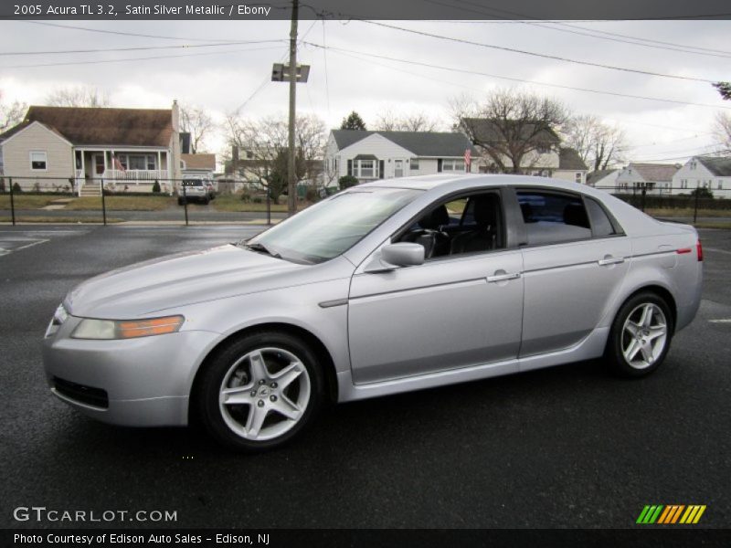 Satin Silver Metallic / Ebony 2005 Acura TL 3.2