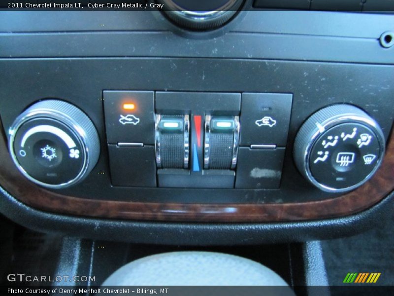 Cyber Gray Metallic / Gray 2011 Chevrolet Impala LT