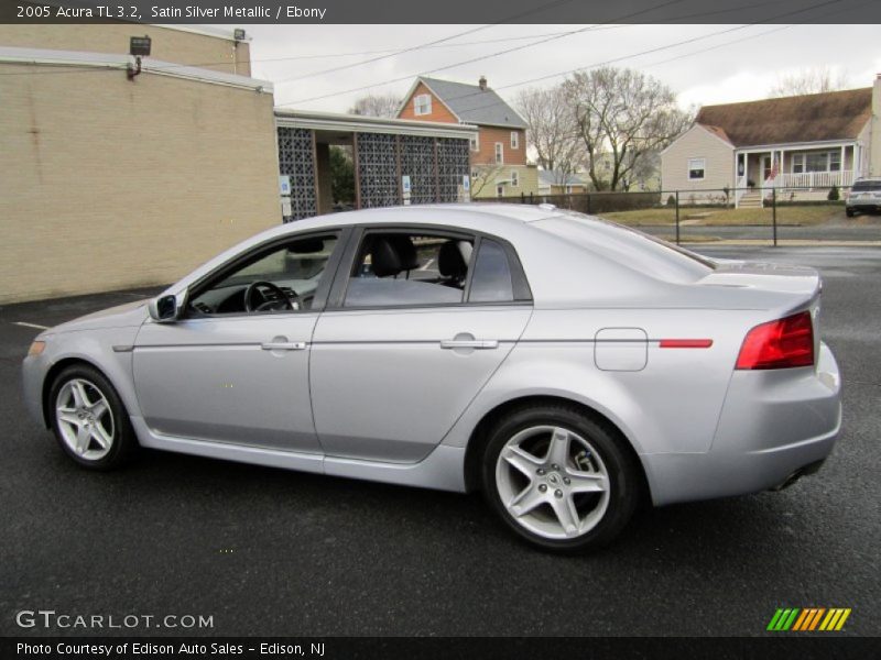 Satin Silver Metallic / Ebony 2005 Acura TL 3.2