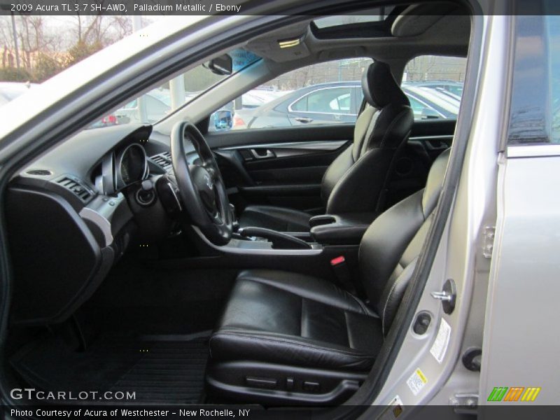 Palladium Metallic / Ebony 2009 Acura TL 3.7 SH-AWD