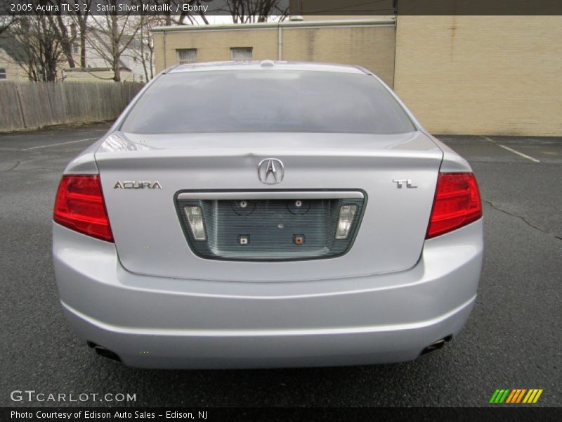 Satin Silver Metallic / Ebony 2005 Acura TL 3.2
