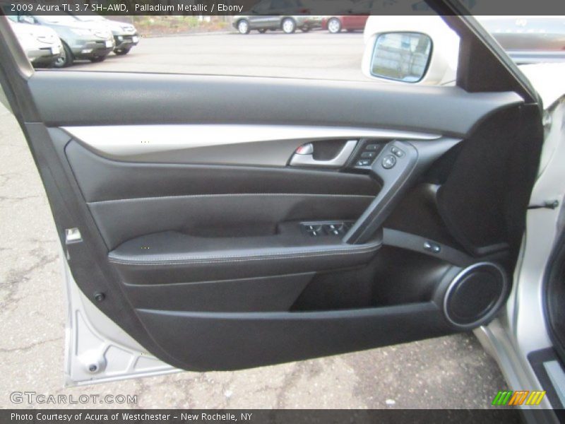 Palladium Metallic / Ebony 2009 Acura TL 3.7 SH-AWD