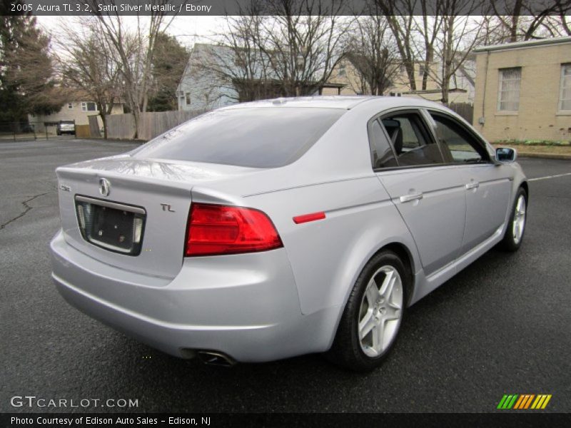 Satin Silver Metallic / Ebony 2005 Acura TL 3.2