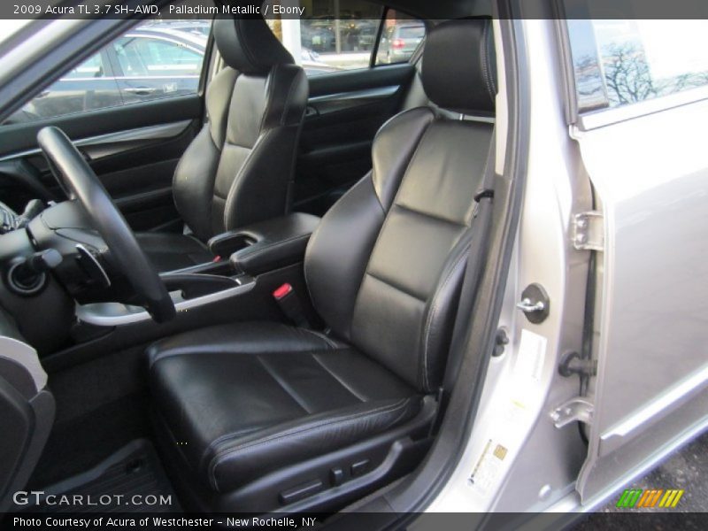 Palladium Metallic / Ebony 2009 Acura TL 3.7 SH-AWD