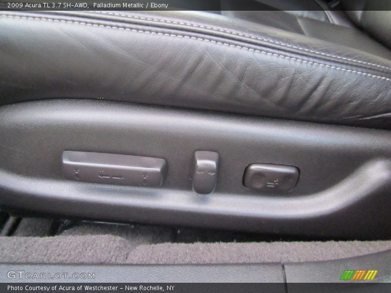 Palladium Metallic / Ebony 2009 Acura TL 3.7 SH-AWD