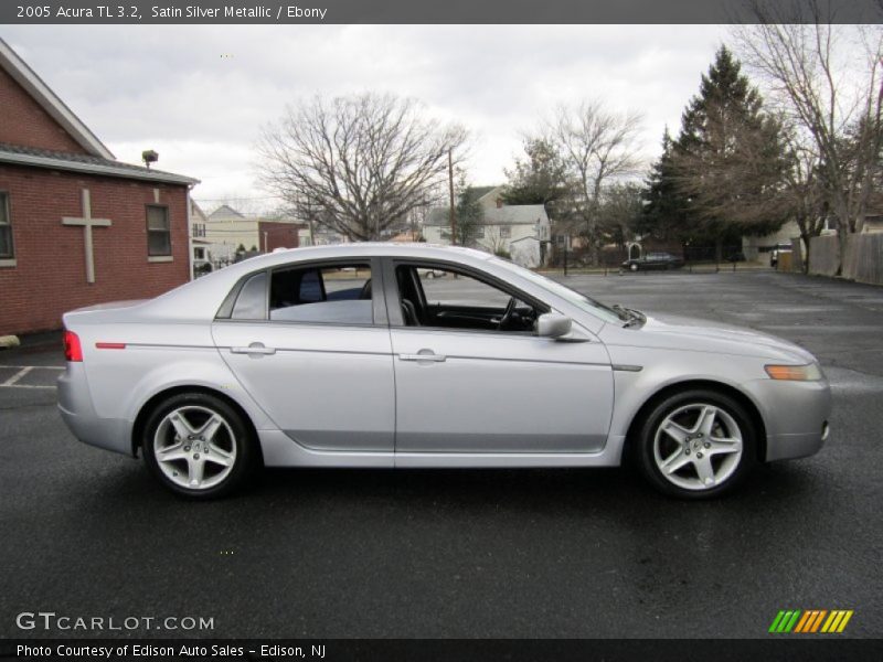 Satin Silver Metallic / Ebony 2005 Acura TL 3.2