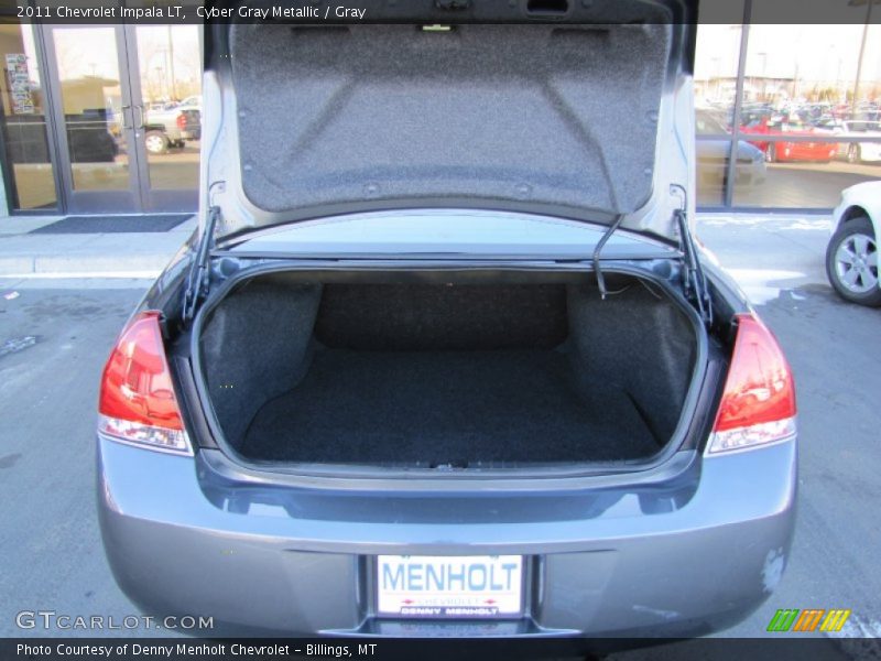Cyber Gray Metallic / Gray 2011 Chevrolet Impala LT