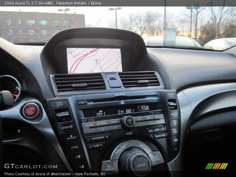 Palladium Metallic / Ebony 2009 Acura TL 3.7 SH-AWD